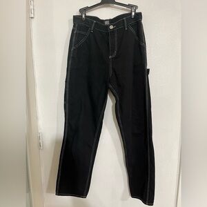 Urban outfitters BDG black denim painter pants W 27 high-rise nwot